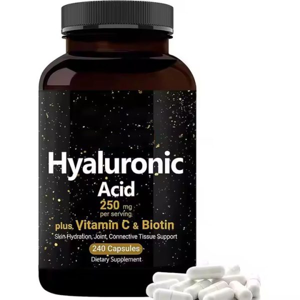 Hyaluronic Acid Capsules with Biotin, and Vitamin C